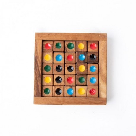 Colour Sudoku Wooden Game image