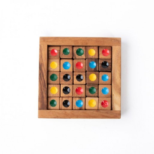 Colour Sudoku Wooden Game image