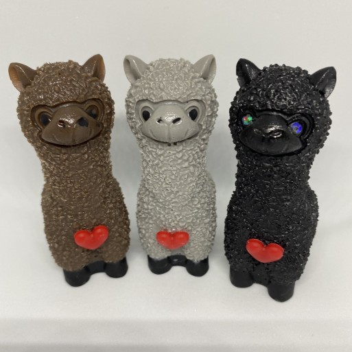 Alpaca Figurine - Eve (Black) image