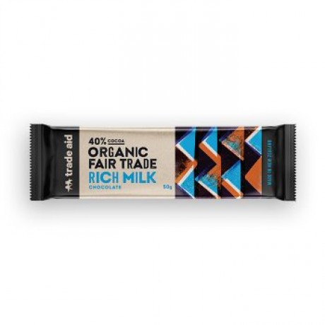 Organic 40% Milk Chocolate 50g image