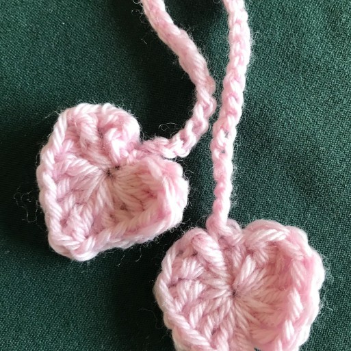 Sage Femme Natural Umbilical Cord Ties - Merino Pink image